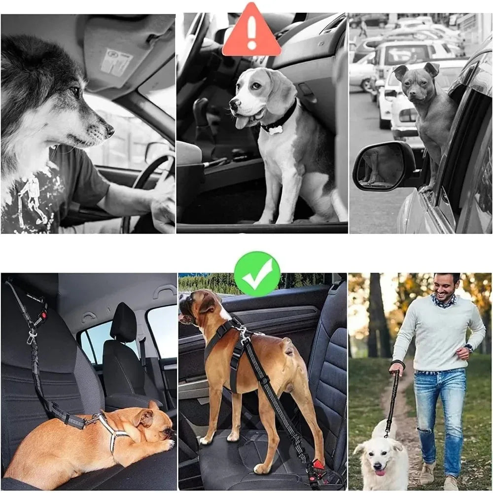 Adjustable Dog Car Seat Belt