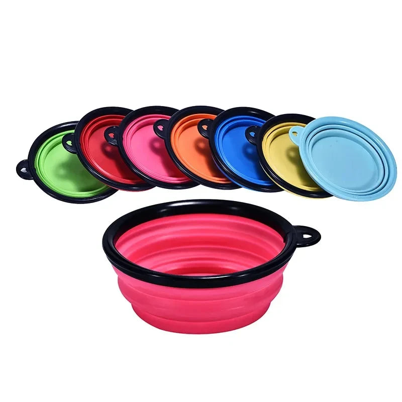 Compact Foldable Dog Bowl