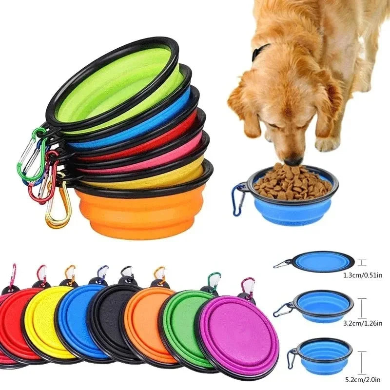 Compact Foldable Dog Bowl